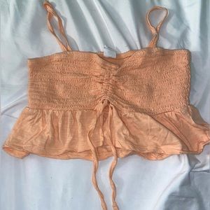 Orange Crop Top